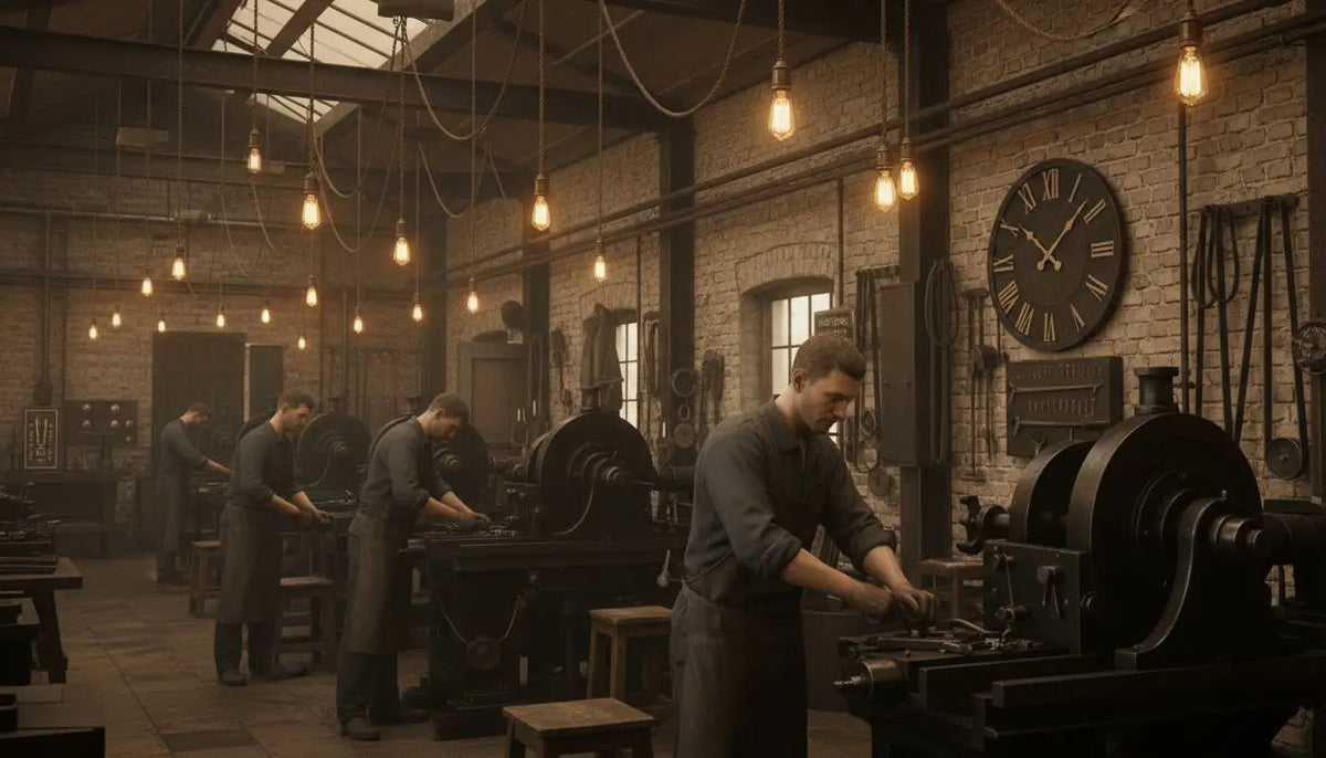 ampoule industrielle ancienne