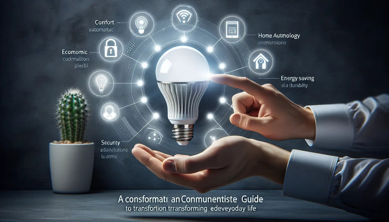 Ampoule LED avec détecteur de présence : éclairage automatique, économique et sécurisé pour maison et bureau