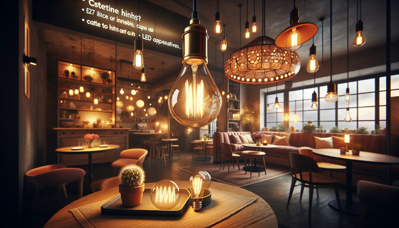 Ampoule incandescence vintage pour suspension : ambiance rétro, compatibilité E27/E14 et alternatives LED