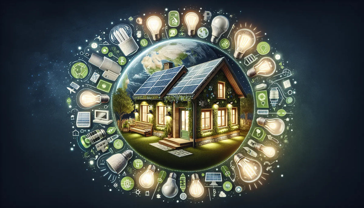 Éclairage écologique : astuces et solutions pour une maison durable avec ampoules LED et luminaires solaires