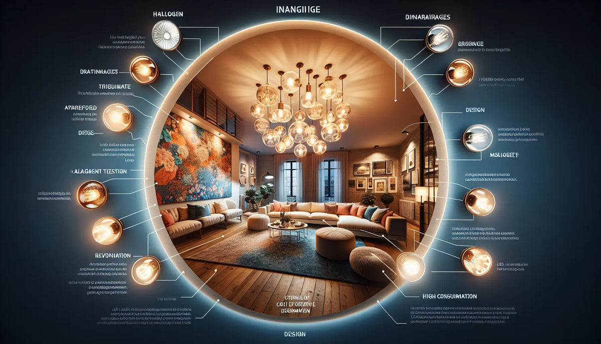 Tout savoir sur les lampes halogènes pour plafonnier : guide complet pour un éclairage intérieur optimal et durable