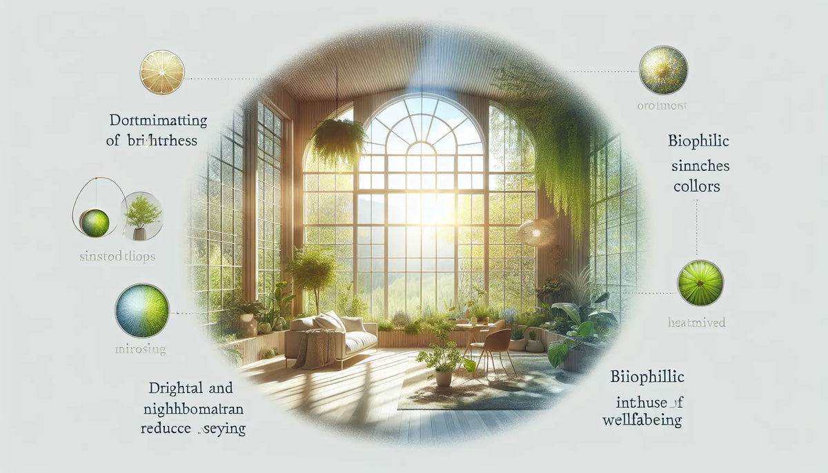 Optimiser votre intérieur avec la lumière naturelle et le design biophilique : astuces bien-être et éco-responsables
