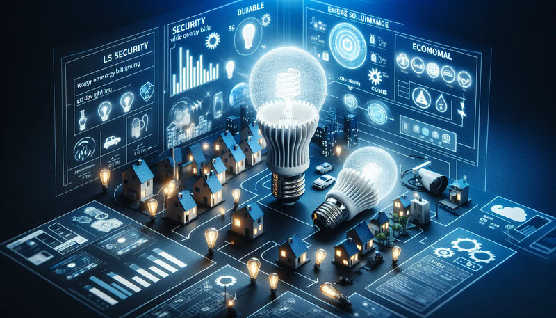 Éclairage LED extérieur : optimisez votre sécurité et réduisez votre consommation d’énergie grâce à une solution performante et économique