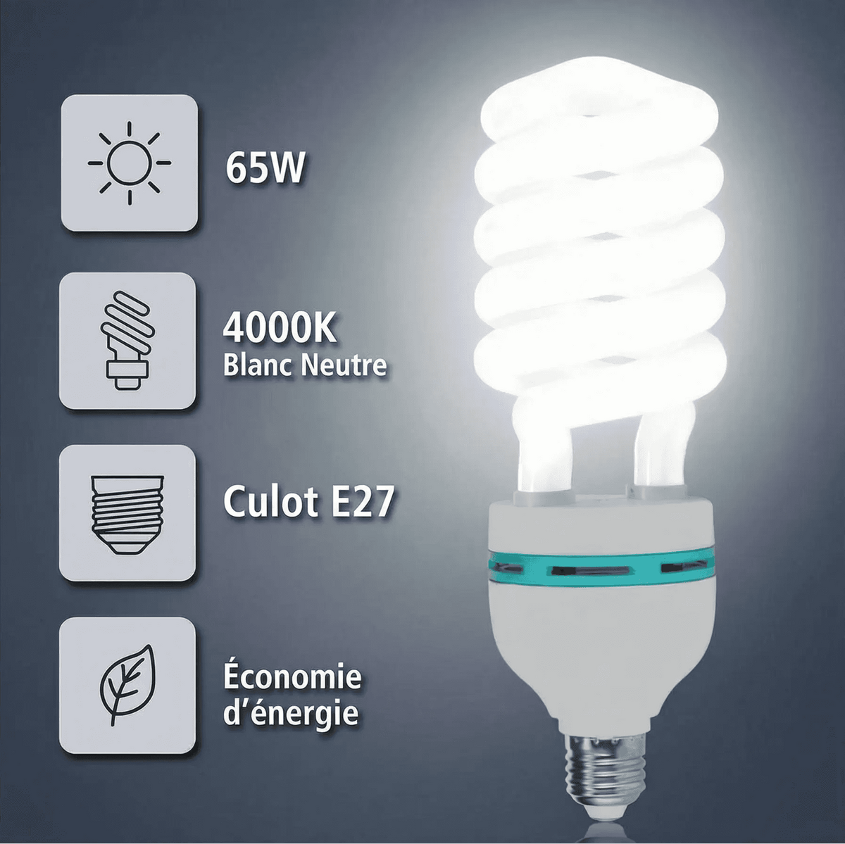 CFL 65W E27 4000K : Comment éclairer un grand espace sans changer vos luminaires ?