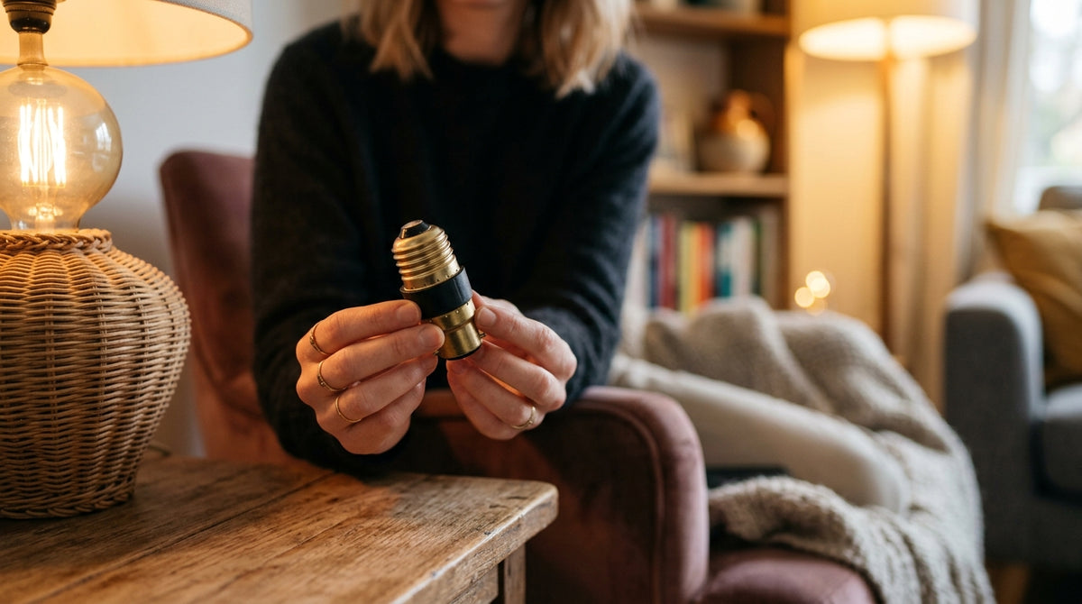 adaptateur b22 vers e27 - guide Jurassic Light