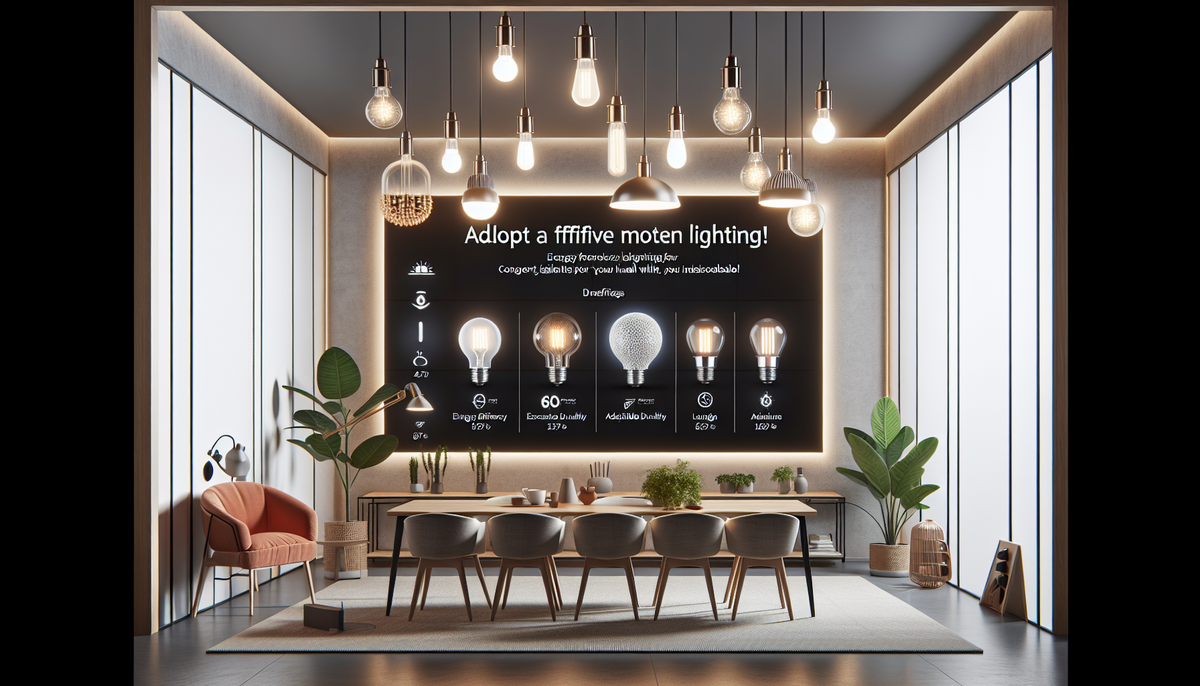 Ampoules LED pour halls : éclairage moderne, économique et écoresponsable