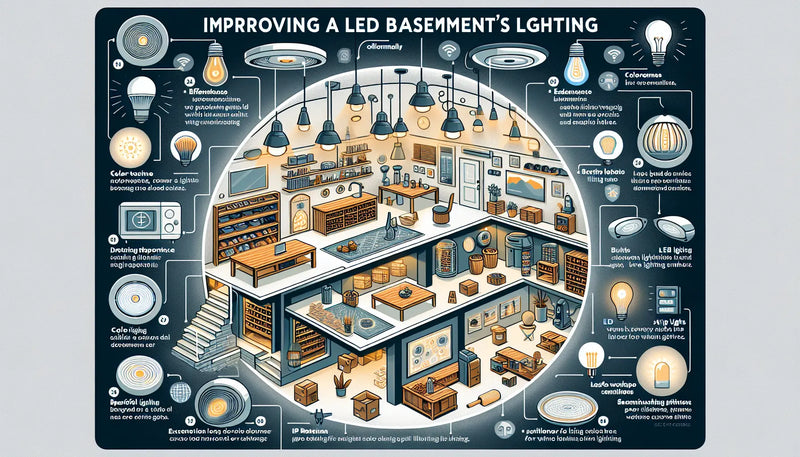 Quelle ampoule LED choisir pour éclairer une cave : guide complet pour un éclairage économique et adapté