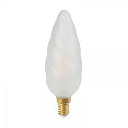 Ampoule flamme géante torsadée E14 - Jurassic-Light