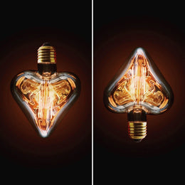 Ampoule à filament modèle HEART - Jurassic-Light