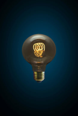 Ampoule LED globe à filament dimmable E27 4 W équivalant à 50 W modèle KATE - Jurassic-Light