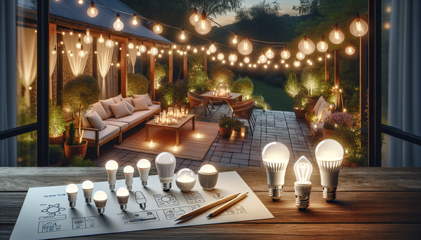 Comment choisir la meilleure ampoule LED extérieure pour terrasse : conseils, types de luminaires et ambiance chaleureuse