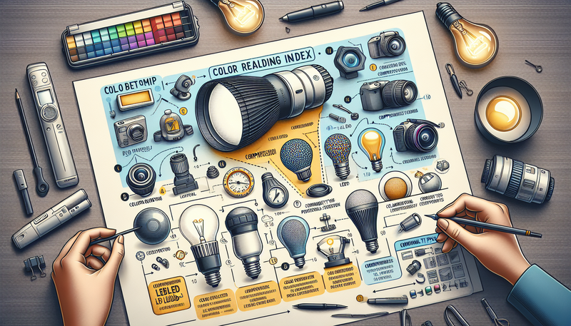 Guide complet : comment choisir la meilleure ampoule LED pour un studio photo ?