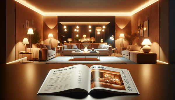 Comment choisir une lampe halogène pour un salon chaleureux : guide déco et comparatif LED vs halogène