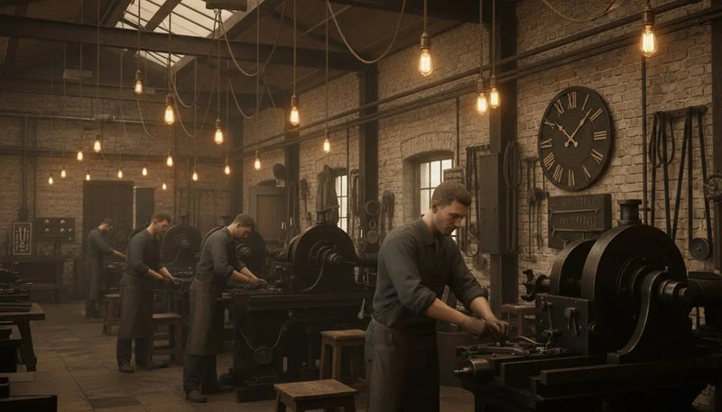 ampoule industrielle ancienne
