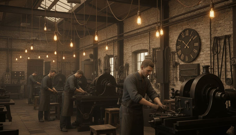 ampoule industrielle ancienne