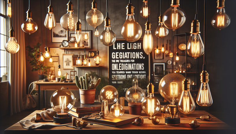 Ampoules à filament vintage : design rétro, lumière chaleureuse et efficacité LED pour sublimer votre intérieur