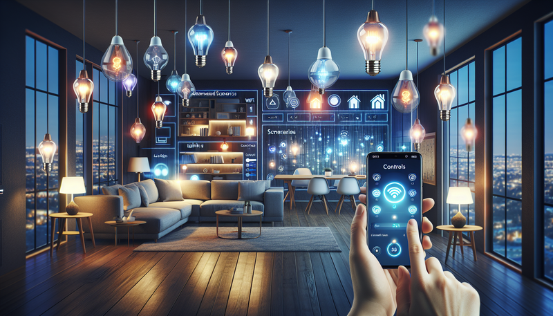 Ampoules LED compatibles domotique : modernisez votre maison connectée avec un éclairage intelligent et économe en énergie