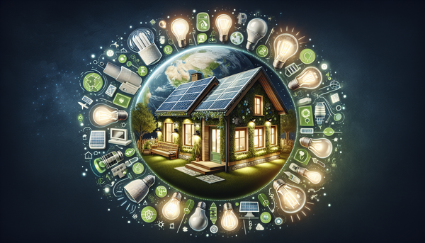 Éclairage écologique : astuces et solutions pour une maison durable avec ampoules LED et luminaires solaires