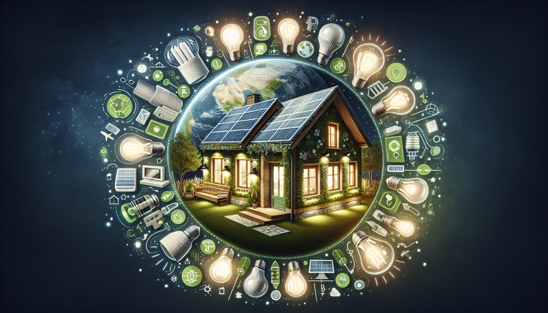 Éclairage écologique : astuces et solutions pour une maison durable avec ampoules LED et luminaires solaires