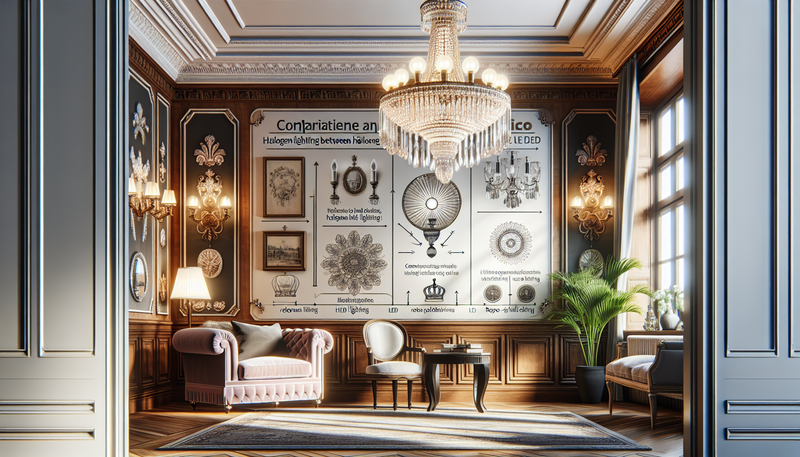 Éclairage halogène chic et chaleureux : guide déco, comparatifs et alternatives LED rétro pour un style classique