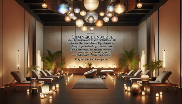 Lumière et Bien-être : L'Art de l'Éclairage Relaxant dans les Spas pour Harmoniser Corps et Esprit