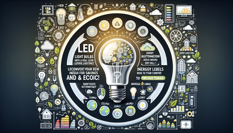 Optimiser son éclairage : ampoules LED, domotique et astuces éco pour faire des économies d’énergie