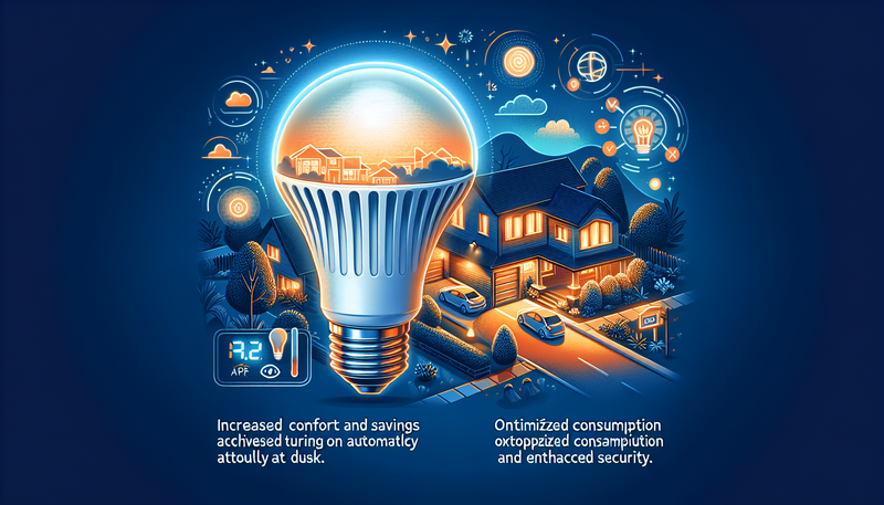 Ampoule LED avec capteur de lumière : confort, économies d’énergie et sécurité pour votre maison