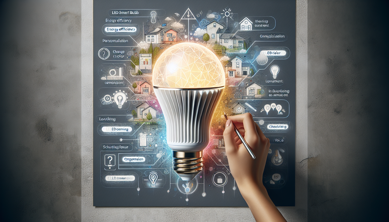 Comment les ampoules LED connectées transforment l'éclairage entre économies d'énergie, personnalisation et domotique