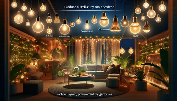 Guide Complet pour Choisir les Ampoules LED pour Guirlande : Éco-Responsables, Décoratives et Performantes