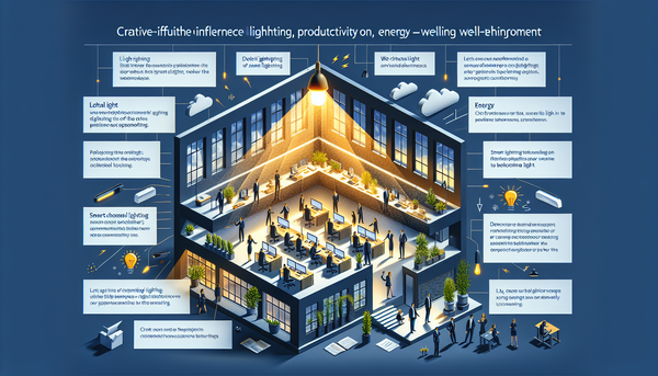 Optimisez votre productivité et bien-être au travail grâce à un éclairage adapté et des solutions innovantes