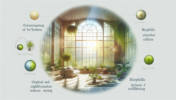 Optimiser votre intérieur avec la lumière naturelle et le design biophilique : astuces bien-être et éco-responsables
