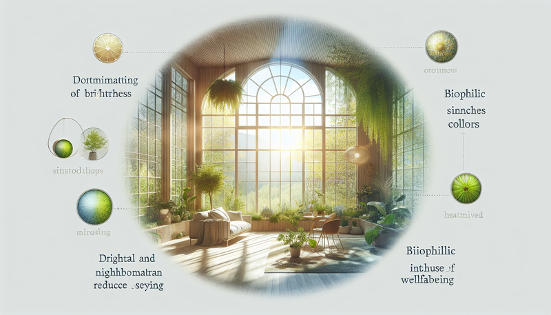Optimiser votre intérieur avec la lumière naturelle et le design biophilique : astuces bien-être et éco-responsables