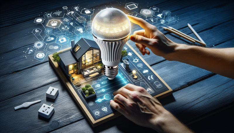 Ampoule LED connectée : optimisez votre éclairage avec la domotique pour plus de confort et d’économies