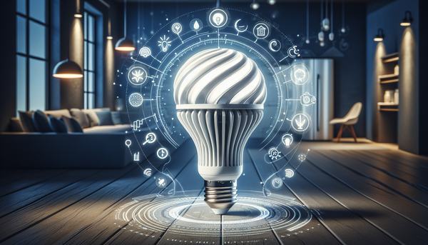 Ampoule LED à intensité réglable : éclairage moderne, économique et connecté pour un confort sur mesure