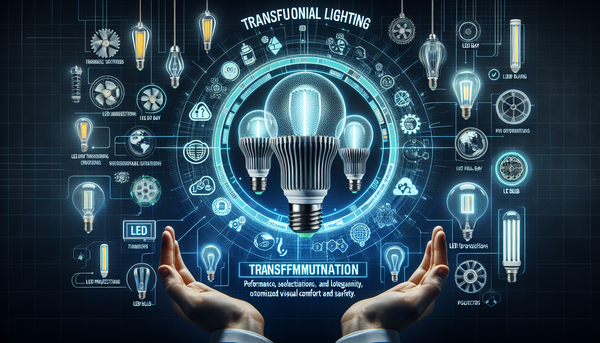 Ampoules LED pour éclairage industriel : performance, économies d’énergie et durabilité pour vos luminaires professionnels