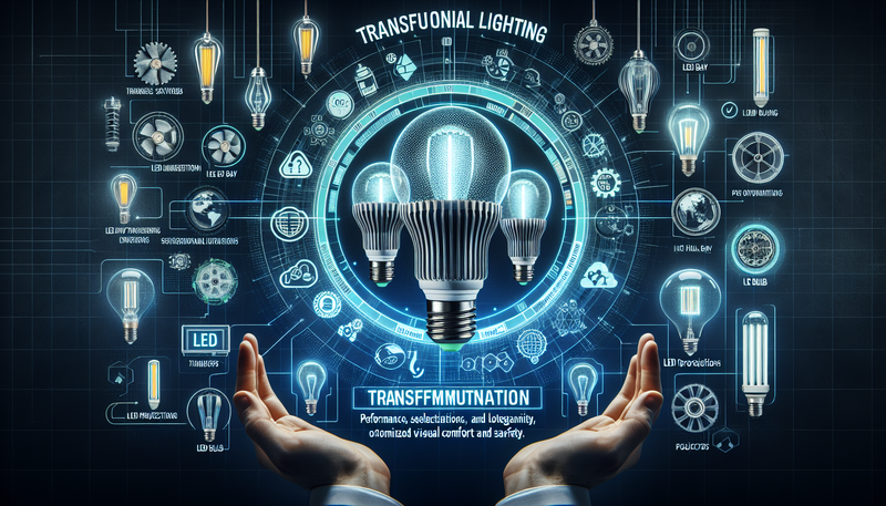 Ampoules LED pour éclairage industriel : performance, économies d’énergie et durabilité pour vos luminaires professionnels