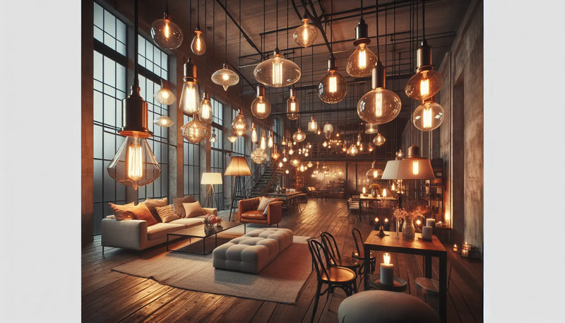 Éclairage vintage pour loft industriel : idées déco, suspensions XXL et conseils pour un intérieur tendance