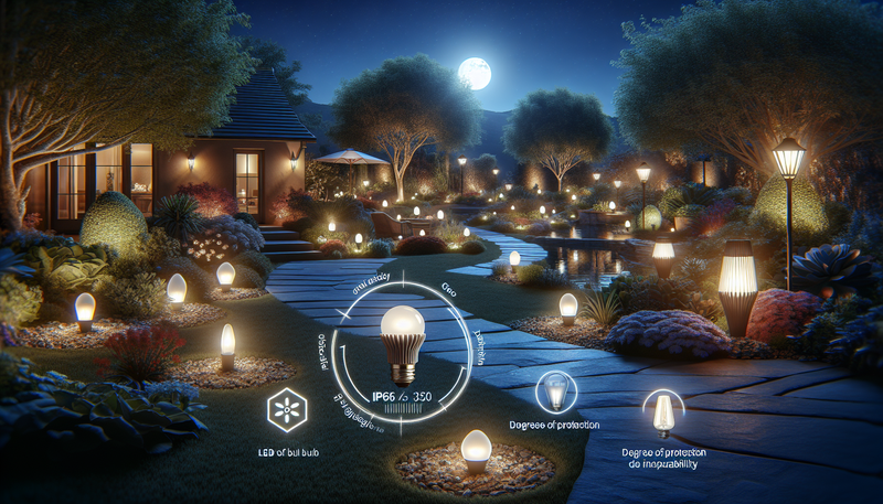 Comment choisir l'ampoule LED idéale pour un éclairage extérieur solaire, durable et IP65