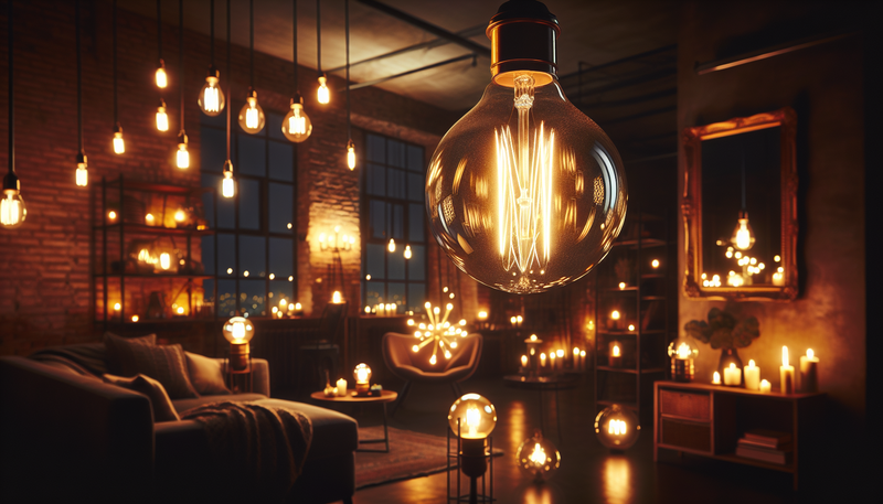 Ampoule incandescence déco : l’éclairage vintage pour une ambiance chaleureuse et authentique