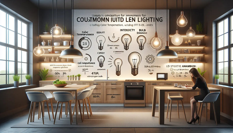 Comment choisir les meilleures ampoules LED pour une cuisine bien éclairée, économique et design