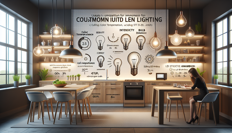 Comment choisir les meilleures ampoules LED pour une cuisine bien éclairée, économique et design