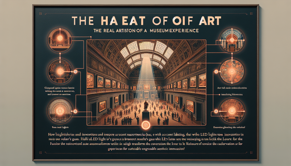 Éclairage d'accentuation dans les musées : comment les LED subliment les chefs-d'œuvre du Rijksmuseum au Louvre