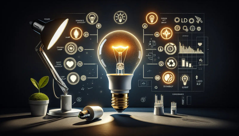 Lampe halogène E27 : caractéristiques, avantages, performance et alternatives LED