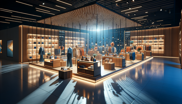 Éclairage LED boutique de mode : mettez vos vêtements en valeur avec une solution design, économique et éco-responsable