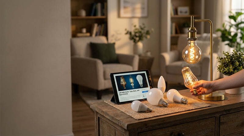 Comment choisir une ampoule LED adaptée au type de luminaire, au culot et aux équivalences ?