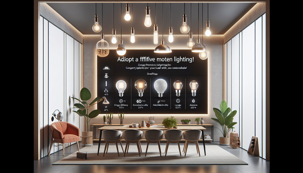 Ampoules LED pour halls : éclairage moderne, économique et écoresponsable