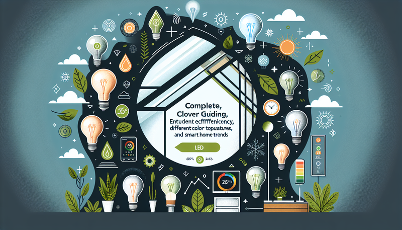 Comment choisir la meilleure ampoule LED pour puits de lumière : guide complet pour un éclairage moderne, économique et design