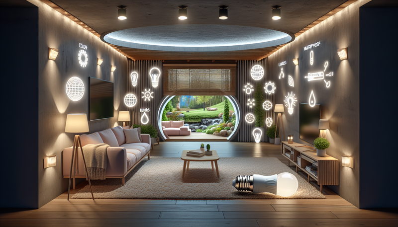 Éclairage sous-sol avec ampoules LED : guide complet pour un éclairage optimal, économique et résistant à l’humidité