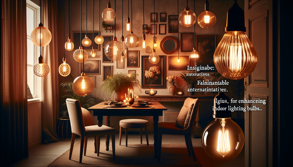 Ambiance intime et conviviale : sublimer votre salle à manger avec des ampoules incandescentes et LED à filament