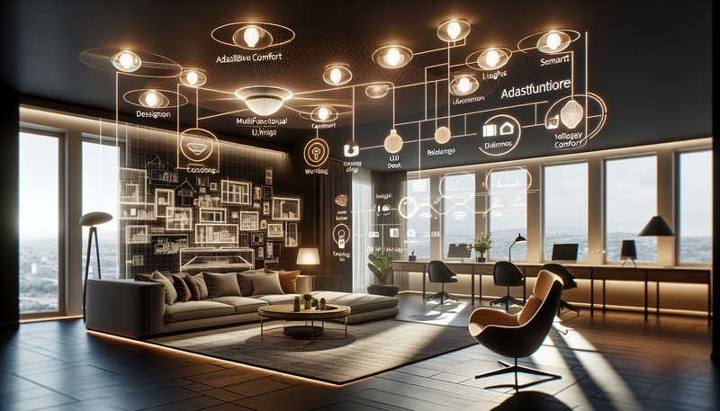 Éclairage modulable pour espaces multifonctionnels : design intelligent, confort visuel et économies d’énergie